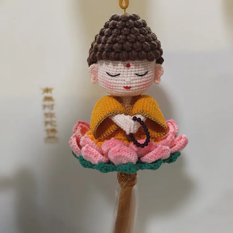 纯手工小佛陀材料包非成品可以做两个成品佛自己动手制作