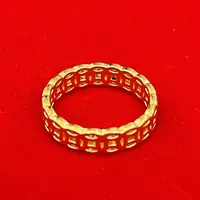 【思思专享】足金999饰品 钱多多戒指 1.01 20圈口 gp