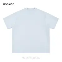 NOONOZ夏季短袖凉感透气百搭T恤男女欧若风ooteed穿搭宽松上衣