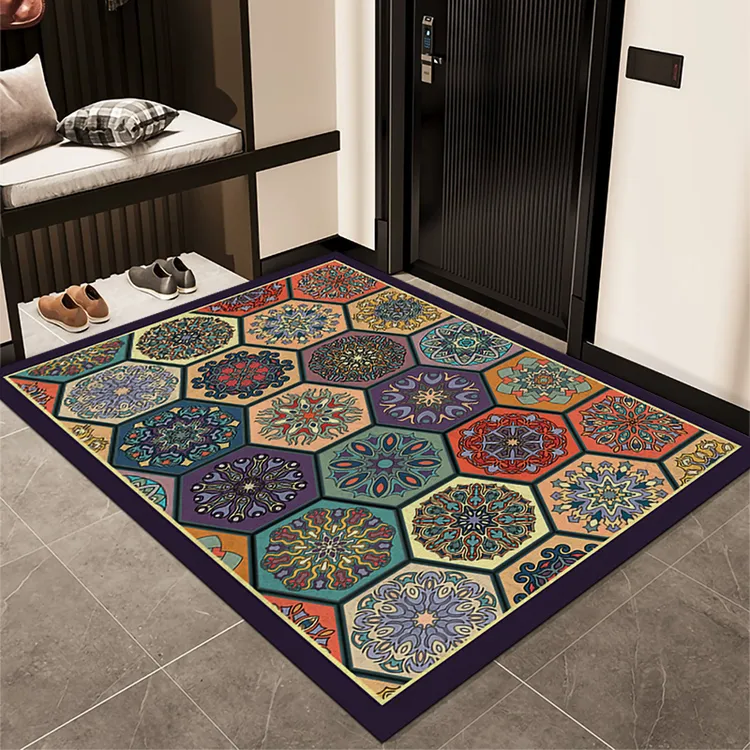 入户地垫硅藻泥吸水地毯地垫门口家用速干防滑加厚脚垫