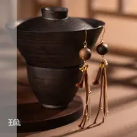 沉香枫希|耳钩*S925银镀金PNA25092524多样性发其一（Y）
