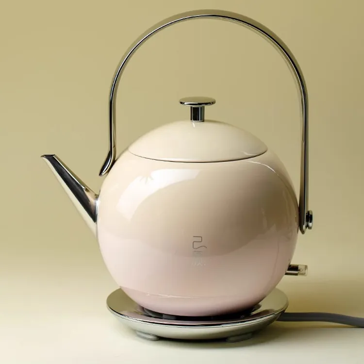 己颜2025新款烧水壶泡茶专用小型家用高颜值304不锈钢电热水壶