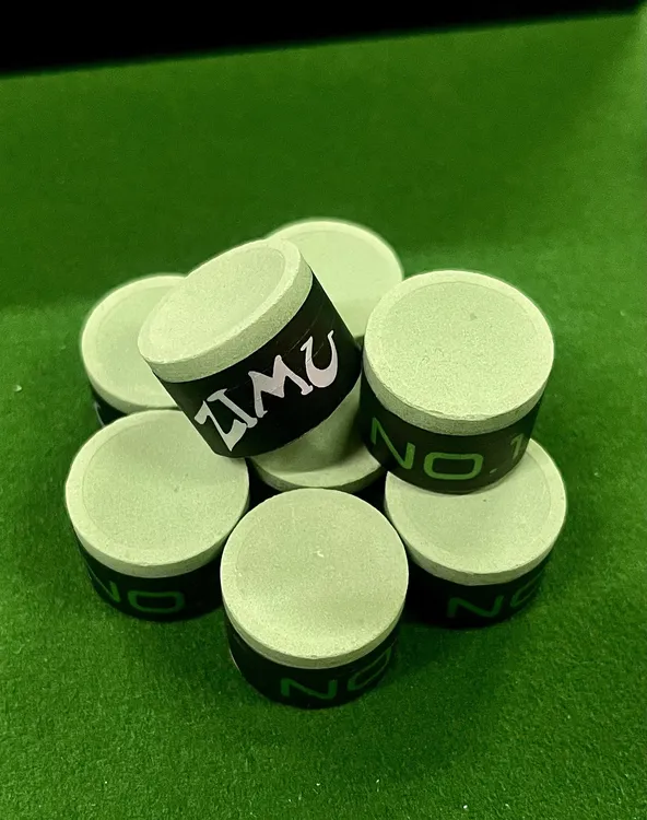 ZIMU孜目巧克职业级台球杆巧克粉圆形中八斯诺克桌球用品