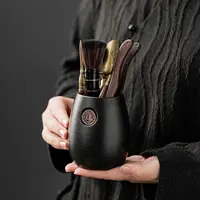 茶道六君子套装茶刀茶针茶勺茶夹子泡茶工具功夫茶具用品配件大全