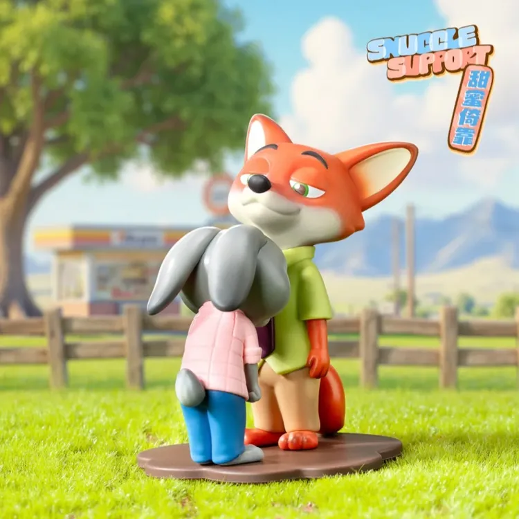 52TOYS疯狂动物城的拍档系列公仔盲盒周边手办潮玩摆件礼物