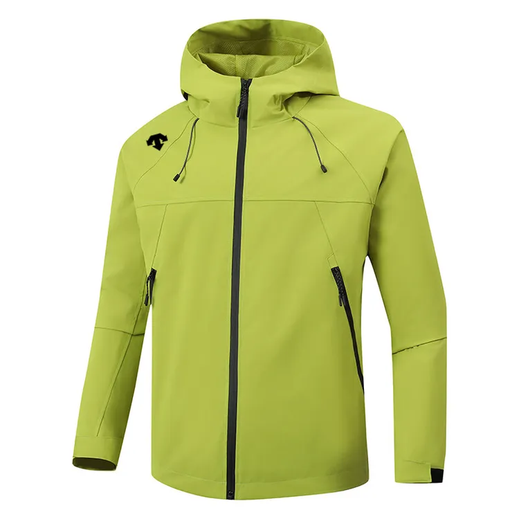 【奥莱撤柜】迪家男女同款软壳冲锋衣秋季户外运动防风防水连帽外套