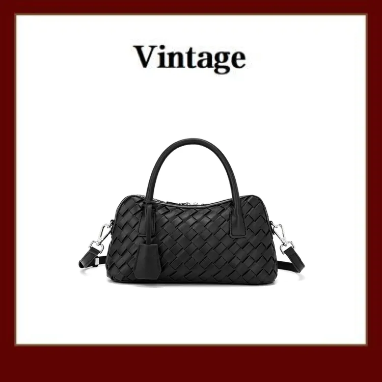 FIMKA黑色手提单肩斜挎包