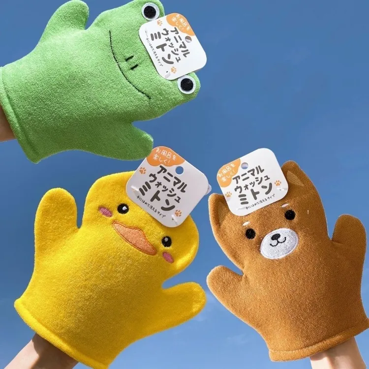 2025新款儿童搓澡巾不伤皮肤无痛洗澡巾神器手套起泡宝宝小孩可爱