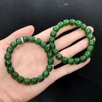 【老三珠宝】和田玉直切珠单圈手串S12【多样性发其一】约10mm