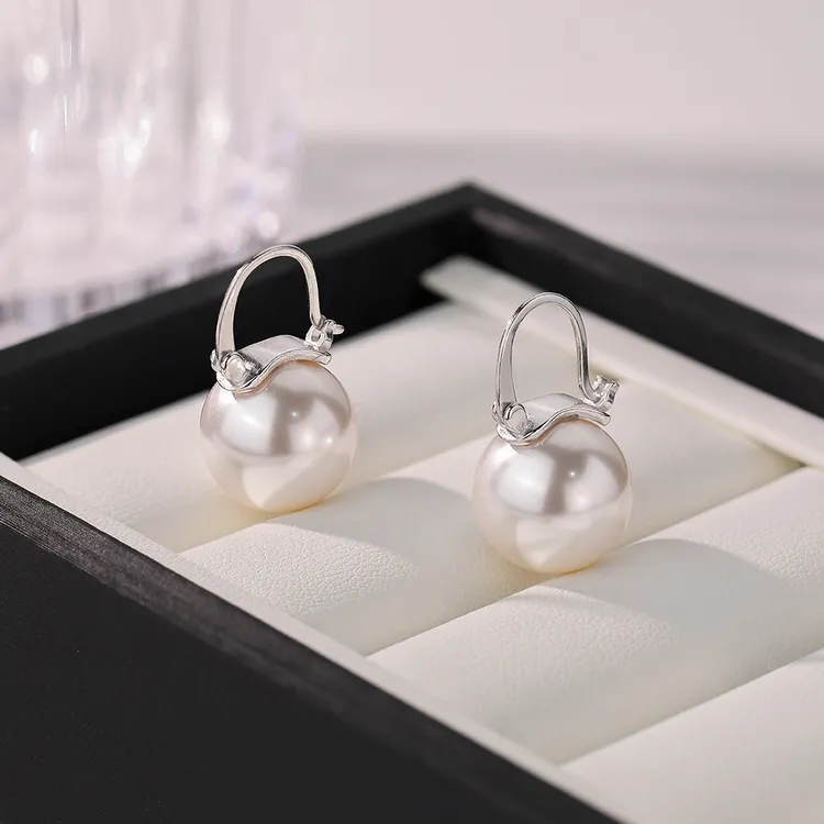 足银耳饰 999足银茶壶耳扣2025新款爆款百搭简约养耳洞耳饰