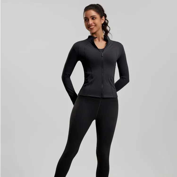 YOGABEES运动瑜伽服饰，人鱼线外套