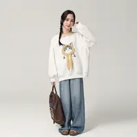 《童装品牌断码清仓直播》卡通印花卫衣25732