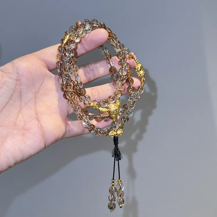 「事事如意·退谢神器」  108颗黑金超七·银配·重点108颗·多样性发一