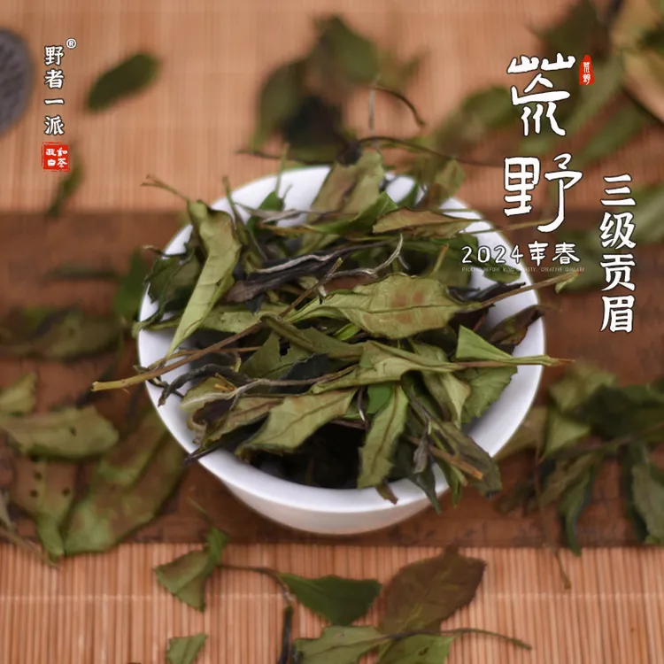 【贡眉2025年】荒野三级贡眉 政和白茶花香 农药化肥 0使用 250g