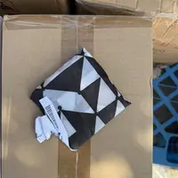 8月25号发2个！折叠格子购物袋40X45CM  NO.退NO.换