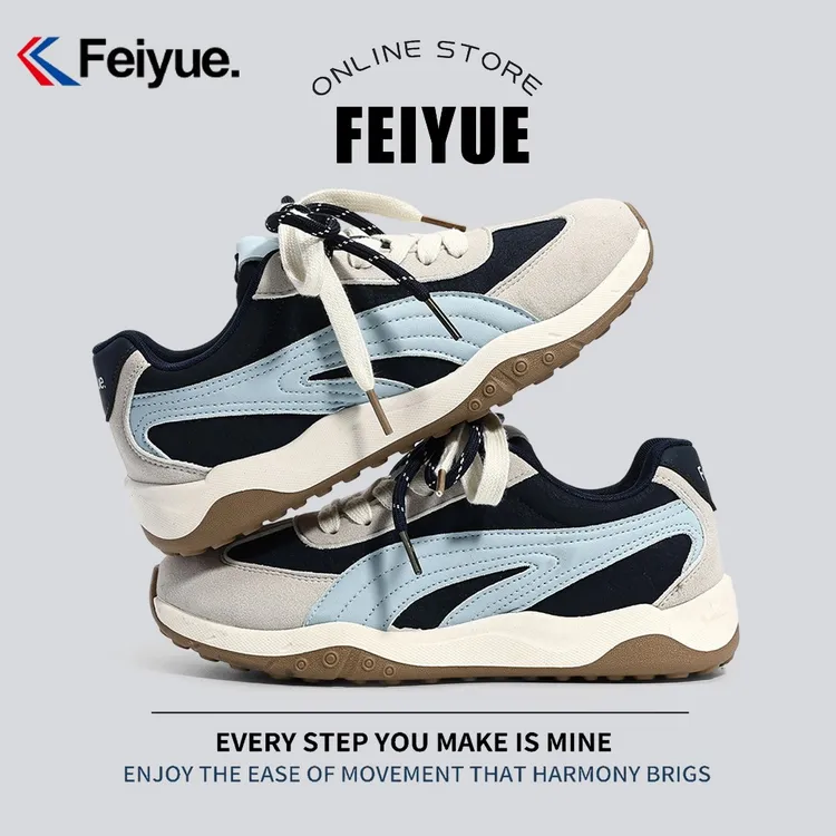 feiyue/飞跃2025今年流行鞋子男款爆款新款运动鞋阿甘鞋韩版休闲