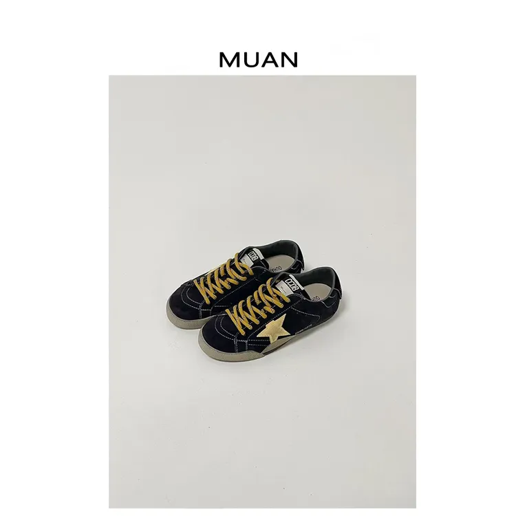 木岸MUAN：《首尔星星德训》定制星星简约百搭运动鞋LL-868-186