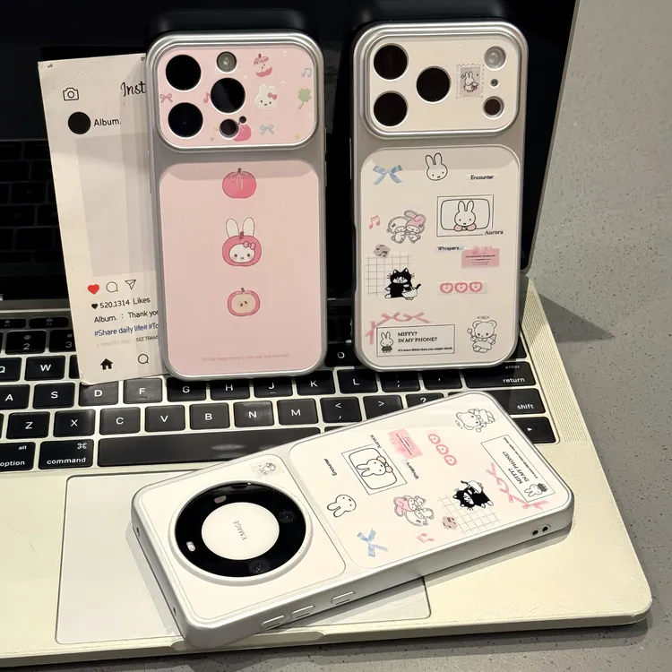 卡通米菲兔适用苹果17/16pro手机壳适用华为vivooppo小米15手机套