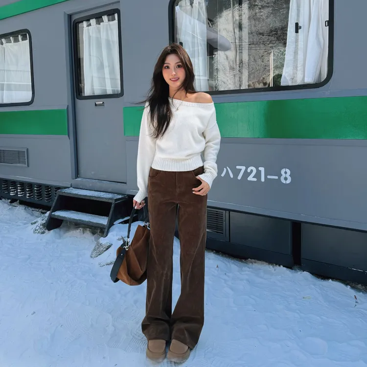 Moprobably李予诺「普达」"100%绵羊毛"时尚百搭套头针织衫L5476110