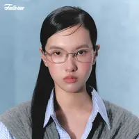 Fakeme（达人专属）新品轻奢椭圆框光学镜ins风素颜镜大小姐 Nocap