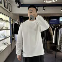 KP-X莫代尔棉感亲肤卫T秋冬必备加绒保暖休闲百搭时尚男长袖内搭