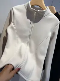 保暖女秋季立领防风插肩袖短外套秋冬款式外穿内搭休闲