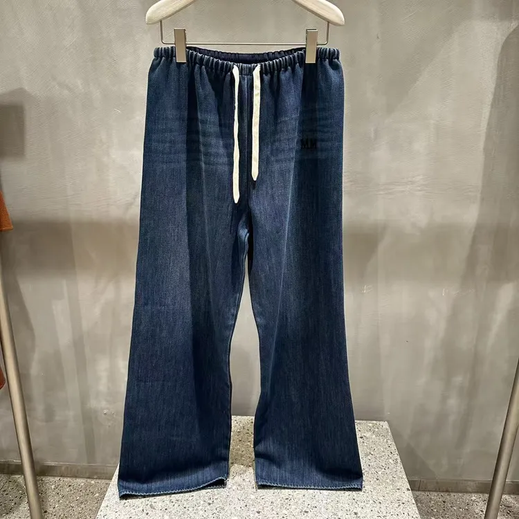 进口面料 蓝色 牛仔裤  K0812