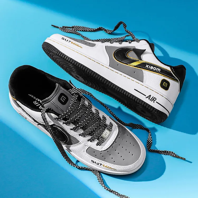 莆田来了空军鞋子小众减震透气增高低帮板鞋复古防水休闲鞋男鞋