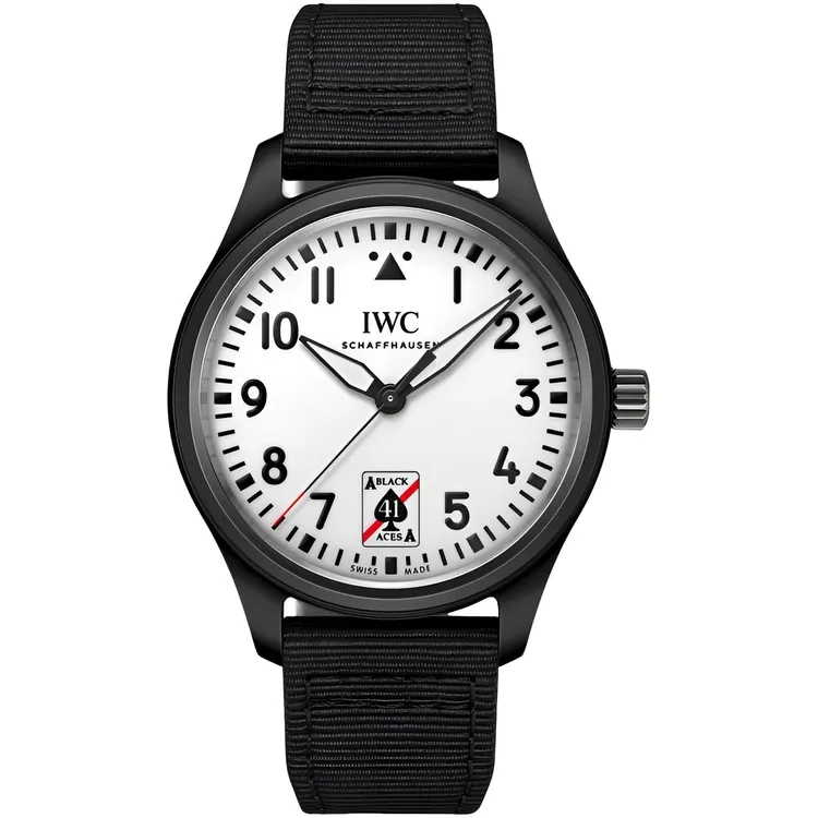 99新 IWC/万国 飞行员黑桃A/IW326905/41mm/夜光自动机械男款手表