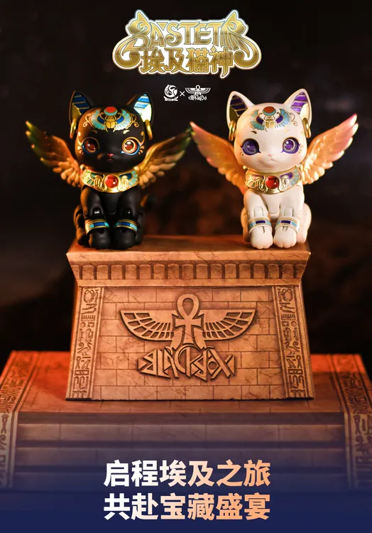 现货可动埃及猫神系列手办