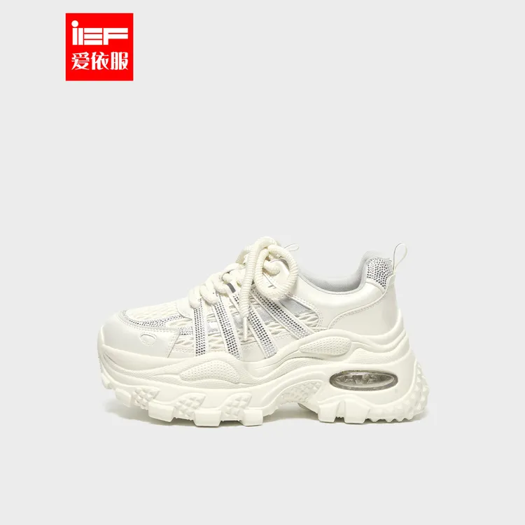 IEF/爱依服老爹鞋2025秋季新款美式时尚小众设计感低帮休闲运动鞋