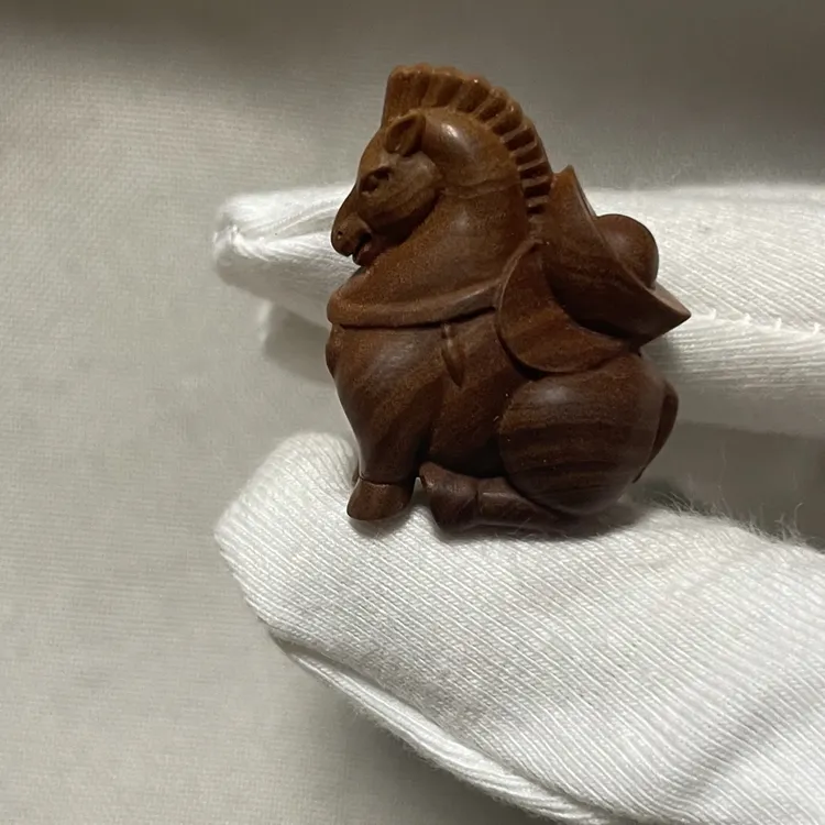马上有财天然印度老山檀香横纹黑肉高货