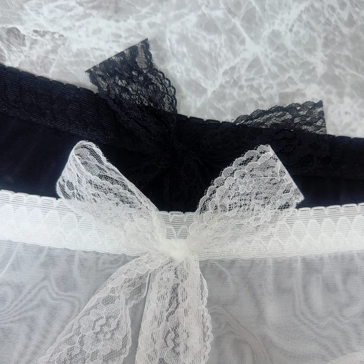 女士蕾丝纯欲性感透气内裤 时尚透气小心机 大码