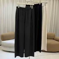 zaw大码女装春秋运动休闲胖mm裤子显瘦款松紧腰百搭卫裤