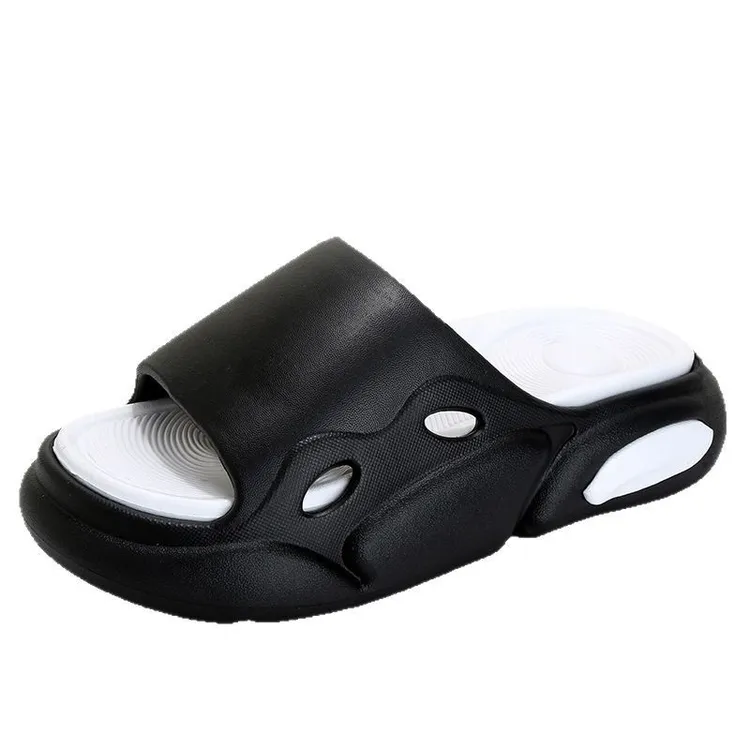 外厚底踩屎感室内防滑情侣沙滩男一字拖网红洋气炸街男装英伦痞帅