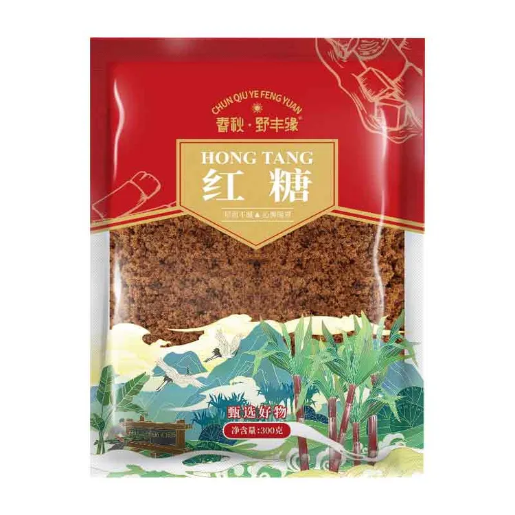 野丰缘甘蔗红糖粉红糖袋装散装食用