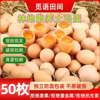 【新品50枚】山林散养土鸡蛋新鲜鸡蛋营养健康每日甄选40-50克鲜蛋