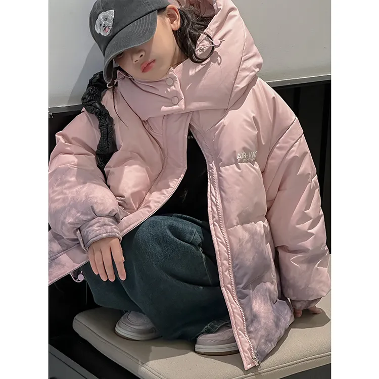 K27261孙小美扎染女童冬装羽绒服加厚外套新款保暖