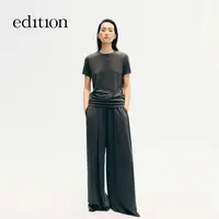 【商场同款】edition2025冬季新款垂感大阔腿针织长裤#EBE4PAT018