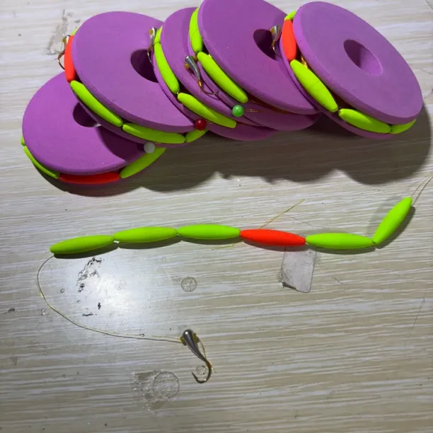 私人订制银光醒目b2橄榄型大浮朝天钩线组进口高品质鲫鱼鲤鱼