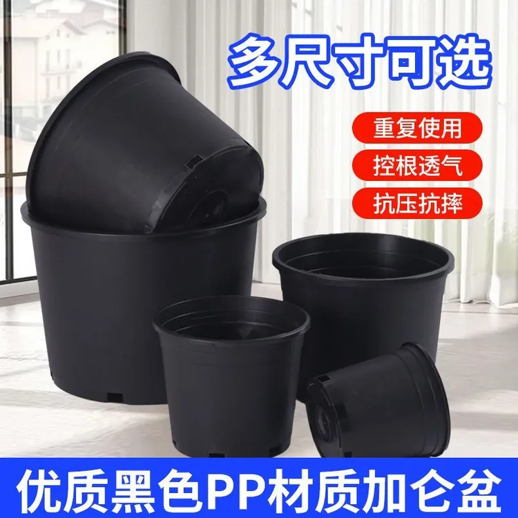 加仑盆透气阳台种菜盆家用客厅蔬菜绿植盆栽室内通用大号花盆