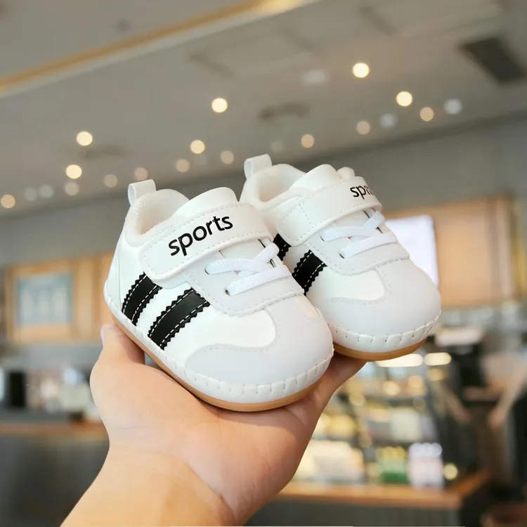 秋季新款经典宝宝学步鞋0-2岁软底男女宝宝百搭软底防滑学步鞋