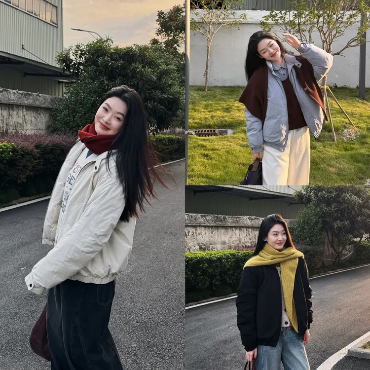 今婷【皖婷羽绒服】冬季简约气质宽松小众休闲保暖羽绒服-J25401320