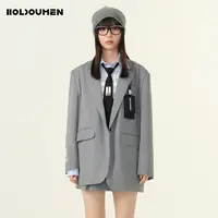 Holdoumen25秋季日常系列学院风西服