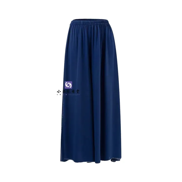 【小陈陈课堂】朝鲜族精品课 朝鲜族练习银丝阔腿裤 双层开衩裙裤