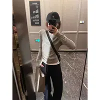 徐秋阳  留白  百搭时尚休闲设计感显瘦显白上衣11685