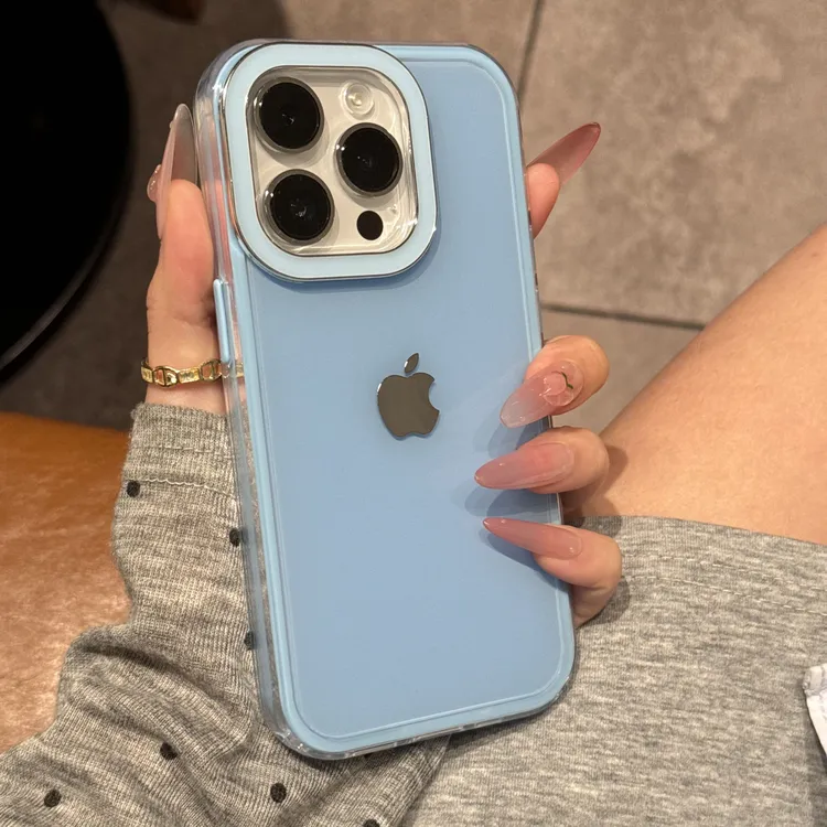 新款高颜值滴胶果冻壳适用iPhone16手机壳14苹果15promax高级13硬