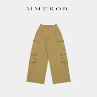 MMEKOR“大热裤” 2025新款秋款摩登街头加绒牛仔裤 50131