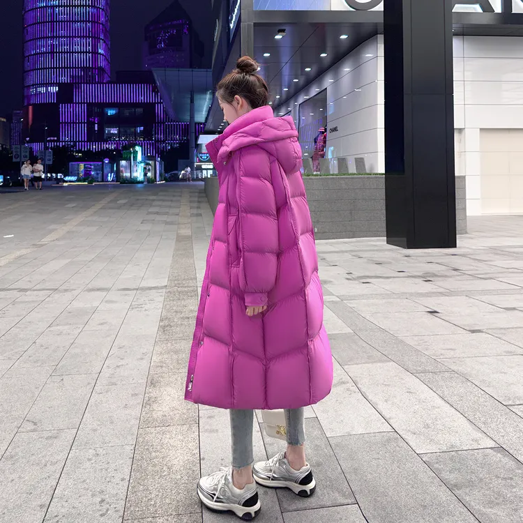 超厚羽绒服女长款宽松显瘦2025冬装新款极寒东北保暖气质外套潮流