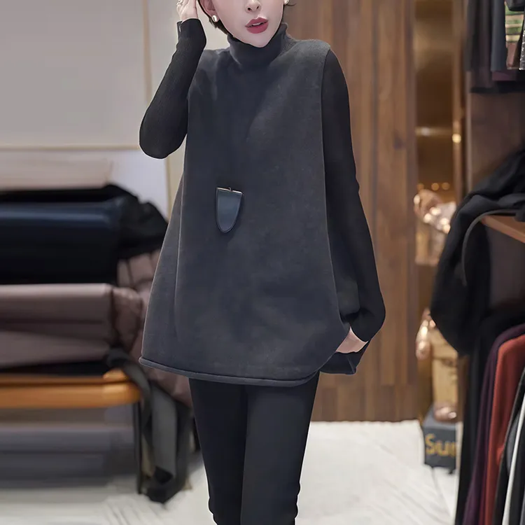 M810+7075秋冬一整套穿搭2025时尚套装新款小众百搭两件套